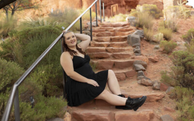 Celebrating Kylee | Senior Session at Snow Canyon HS & Red Hills Desert Garden