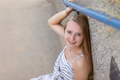 senior photos outdoors hurricane utah